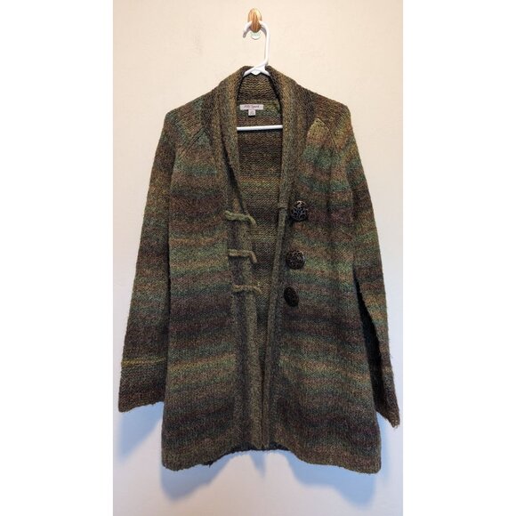 PBJ Sport Small Wool, Alpaca Blend Grandmacore Cardigan - Picture 1 of 4